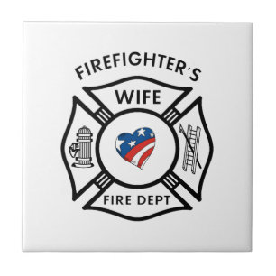 Fireman Wives USA Tile