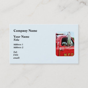 Fireman's Best Friend Business Card