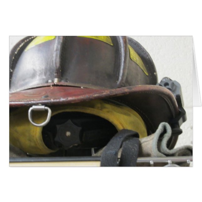 Fireman's helmet (Front Horizontal)