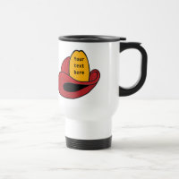 Fireman's Helmet Whimsical Cartoon Art