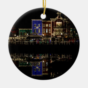 Firemans Landing Christmas Ceramic Tree Decoration