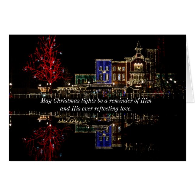 Fireman's Landing Inspirational Christmas Card (Front Horizontal)