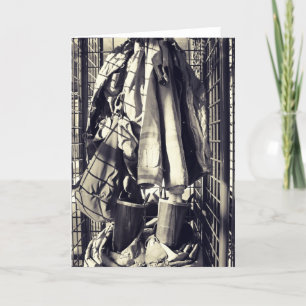 Fireman's uniform card