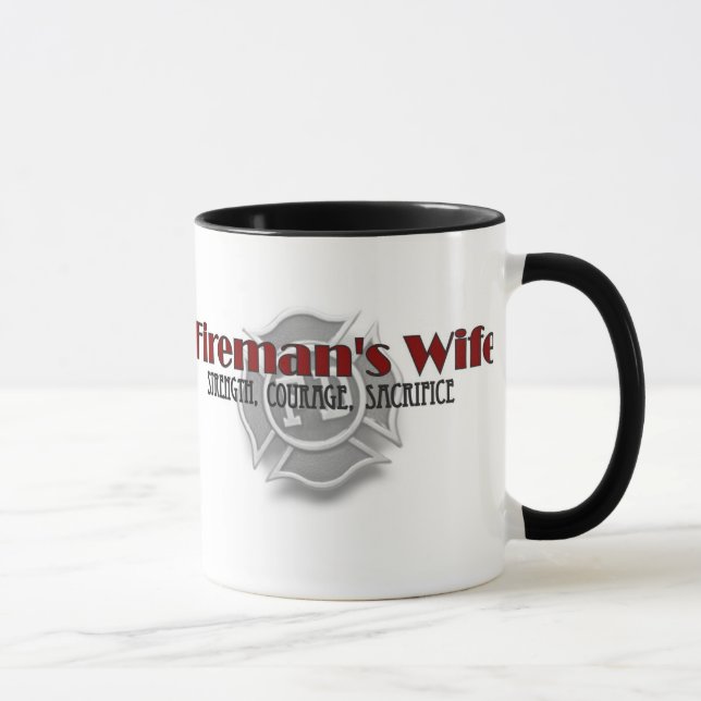 "Fireman's Wife" Coffee Mug (Right)
