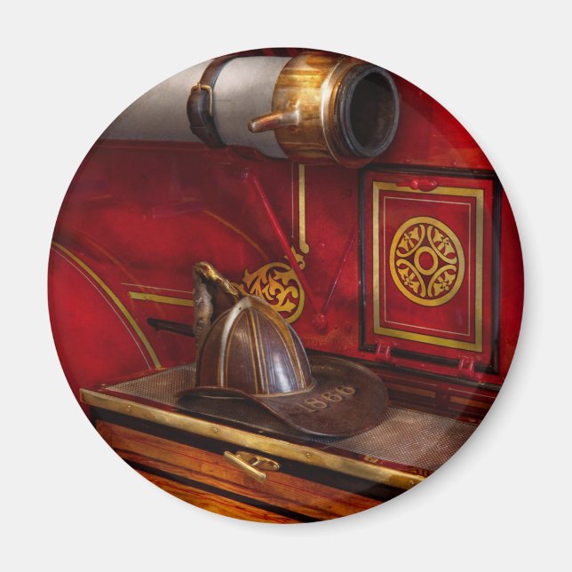 Firemen - An elegant job Magnet (Front)
