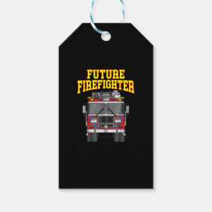 Firemen Out From Dad- Son Nephew Boys Future Fire Gift Tags