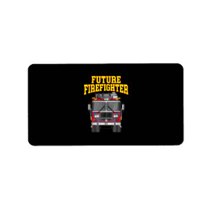 Firemen Out From Dad- Son Nephew Boys Future Fire Label