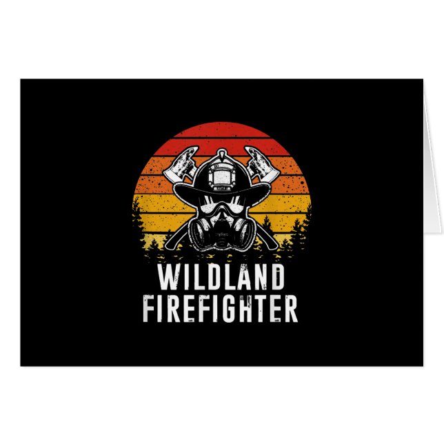 Firemen Reto Sunset Firefighter (Front Horizontal)