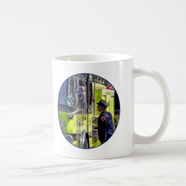 Firemen Talking Coffee Mug (Right)