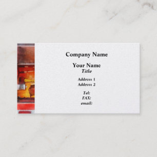 Firemen's Tools of the Trade Business Card