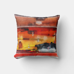 Firemen's Tools of the Trade Cushion
