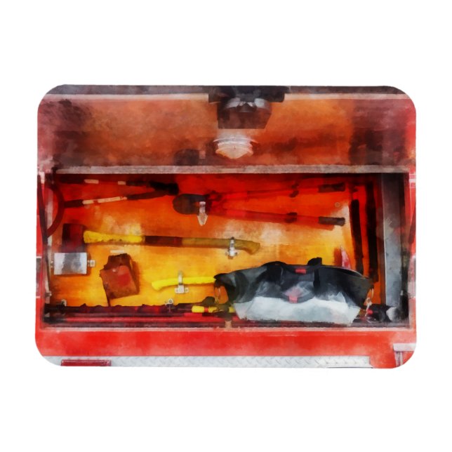 Firemen's Tools of the Trade Magnet (Horizontal)