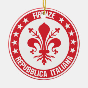 Firenze ceramic tree decoration