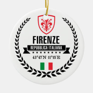 Firenze Ceramic Tree Decoration
