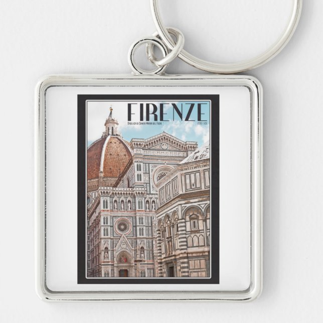 Firenze Duomo Key Ring (Front)