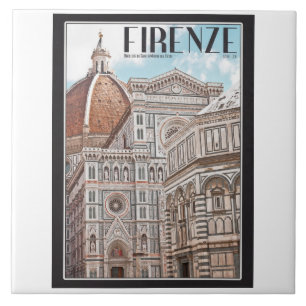 Firenze Duomo Tile