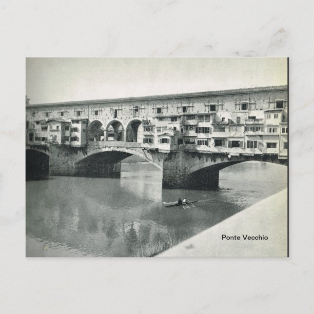 Firenze,Florence,Ponte Vecchio Postcard (Front)