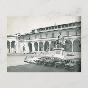 Firenze,Florence, S.Annuziata Postcard