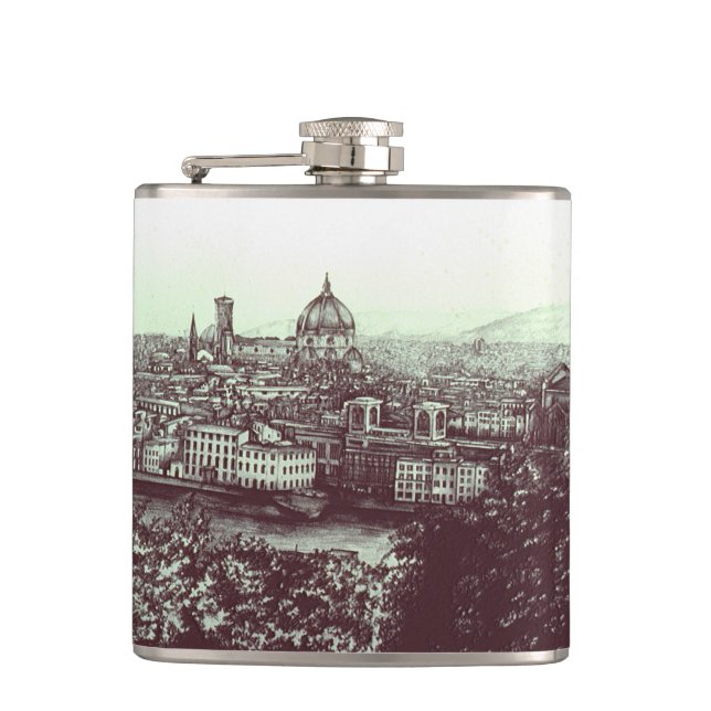 Firenze Hip Flask (Front)