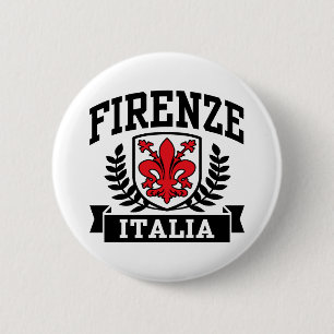Firenze Italia 6 Cm Round Badge