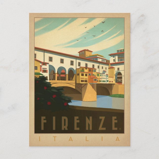 Firenze, Italia Postcard (Front)