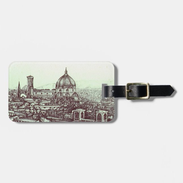 Firenze Luggage Tag (Front Horizontal)