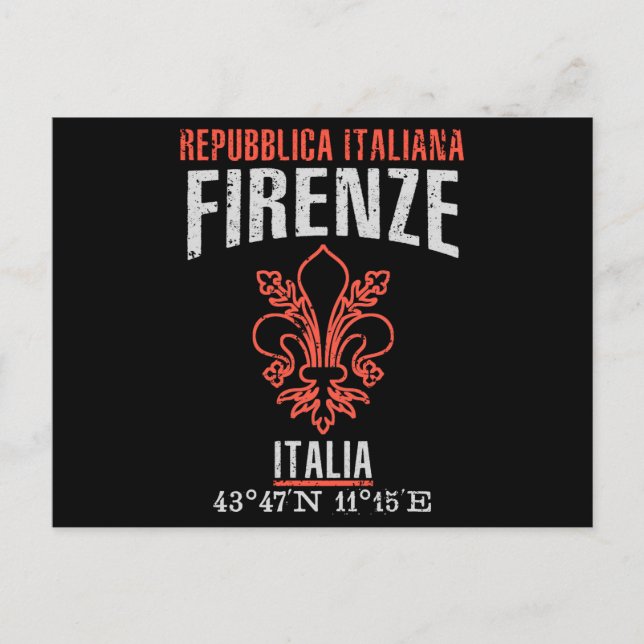 Firenze Postcard (Front)