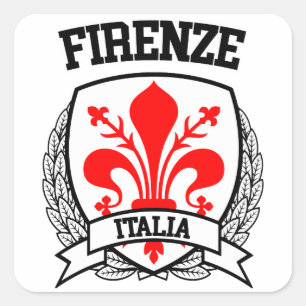 Firenze Square Sticker