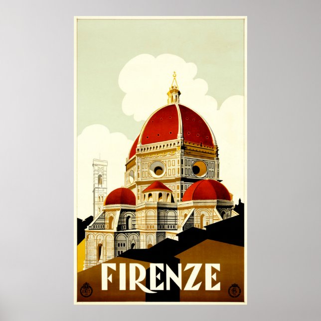 Firenze Travel Poster (Front)