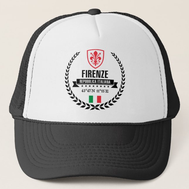 Firenze Trucker Hat (Front)