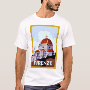 Firenze ~ Vintage Italian Travel T-Shirt