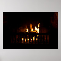 Fireplace at home