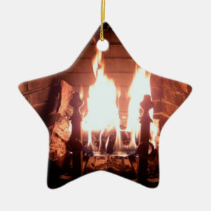 Fireplace Ceramic Tree Decoration