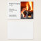 Fireplace Company Business Card