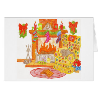 fireplace cosy chair