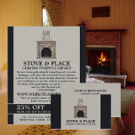 Fireplace Design, Chimney Sweeping Service Flyer<br><div class="desc">Fireplace Design,  Chimney Sweeping Service Advertising Flyer by The Business Card Store.</div>