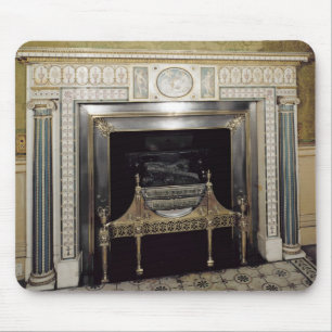 Fireplace from Syon House, Middlesex, c.1760 Mouse Mat