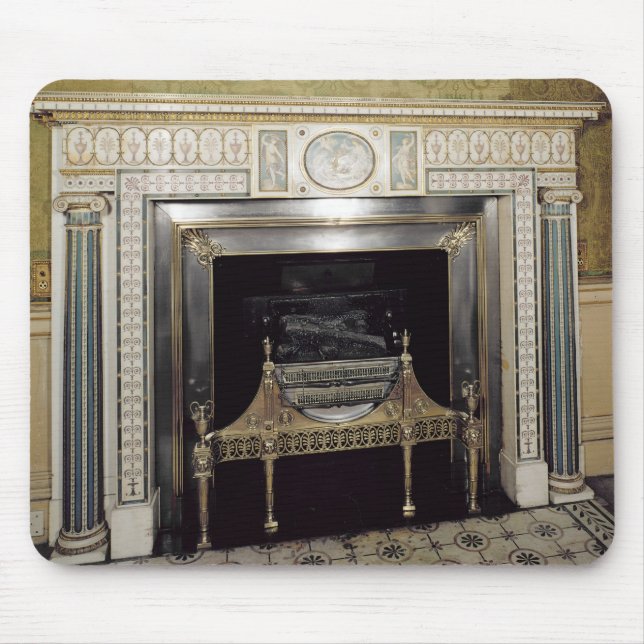 Fireplace from Syon House, Middlesex, c.1760 Mouse Mat (Front)