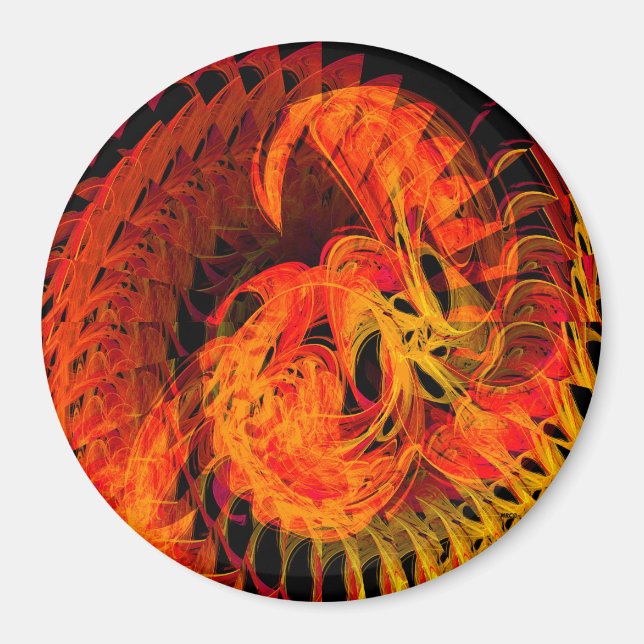 Fireplace Fun....... Magnet (Front)