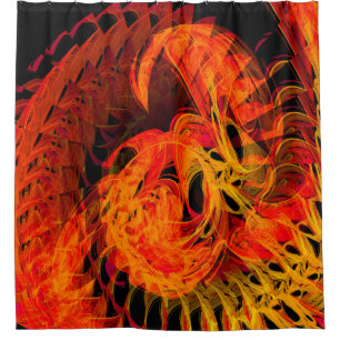 Fireplace Fun....... Shower Curtain