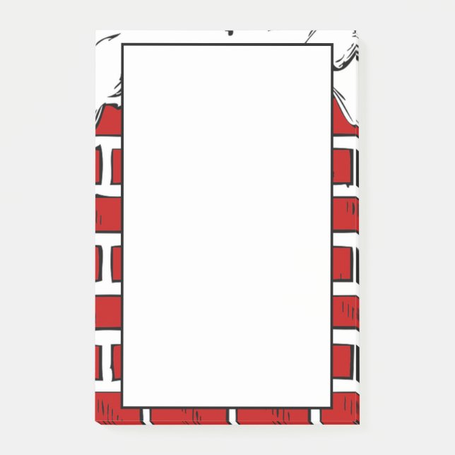 Fireplace Post-it Notes (Front)