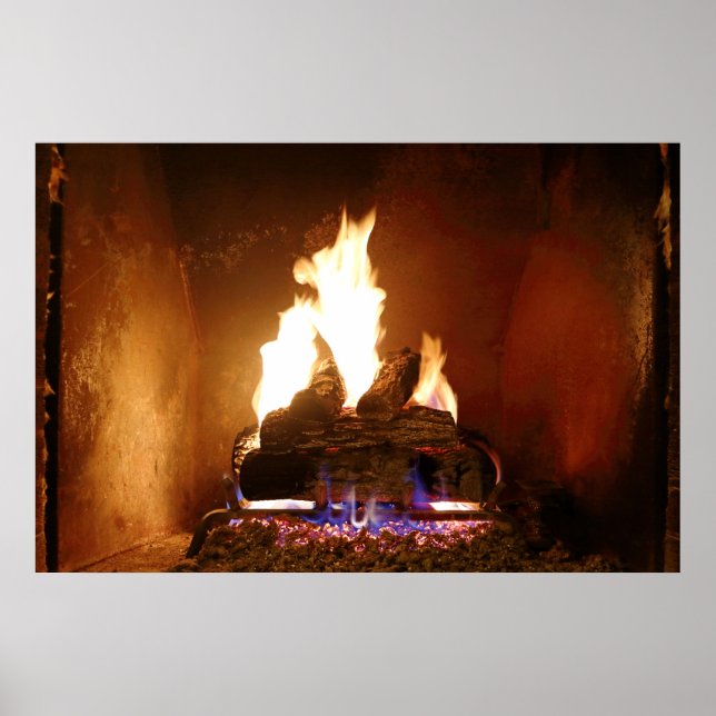 Fireplace Poster (Front)