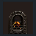 Fireplace Poster for Bricked Up Fireplaces<br><div class="desc">Cheer up a bricked up fireplace by sticking this poster in the ugly blank hole. Guaranteed to help you feel a little warmer while you curse the fools who took your real fire away.</div>