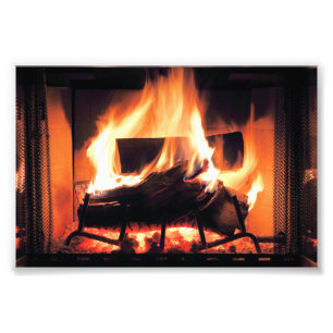 Fireplace Print