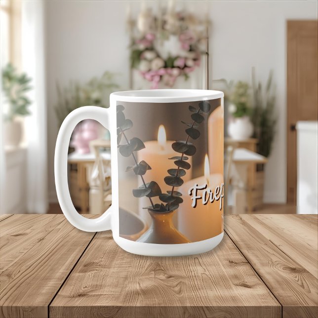 Fireplace Vibes Ceramic Mug | Cozy Cabin Mug  (Creator Uploaded)