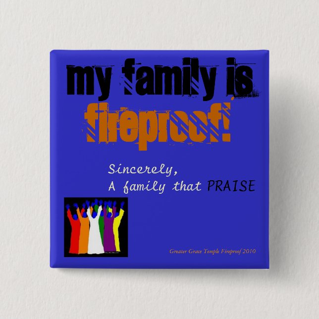 Fireproof Button (Front)