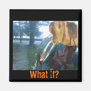 Firery Dino, What If? Magnet
