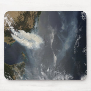 Fires and smoke in southeast Australia Mouse Mat