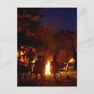 Fires At Night Postcard