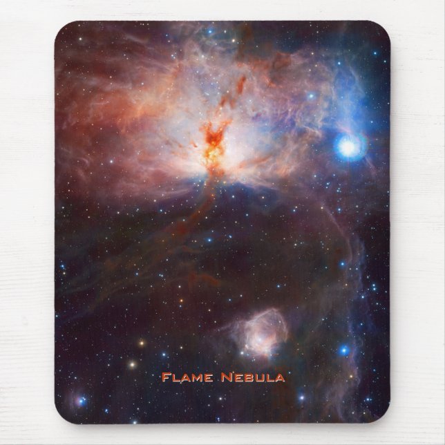Fires of the Flame Nebula - NGC 2024 in Orion Mouse Mat (Front)